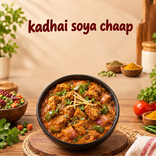Kadhai Soya Chaap