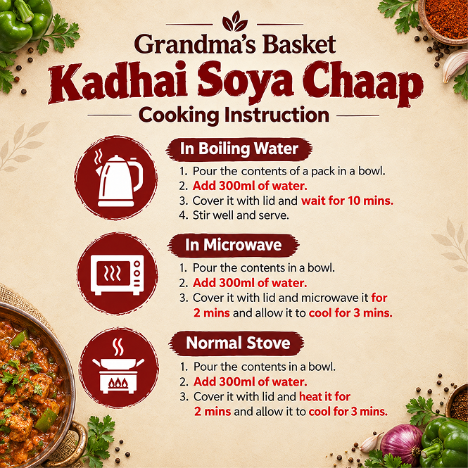Kadhai Soya Chaap