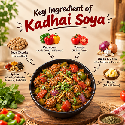 Kadhai Soya Chaap