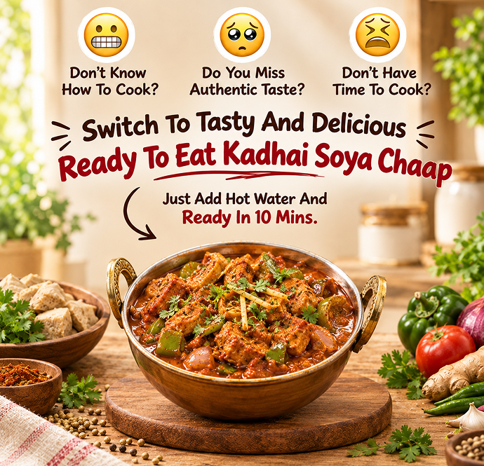 Kadhai Soya Chaap