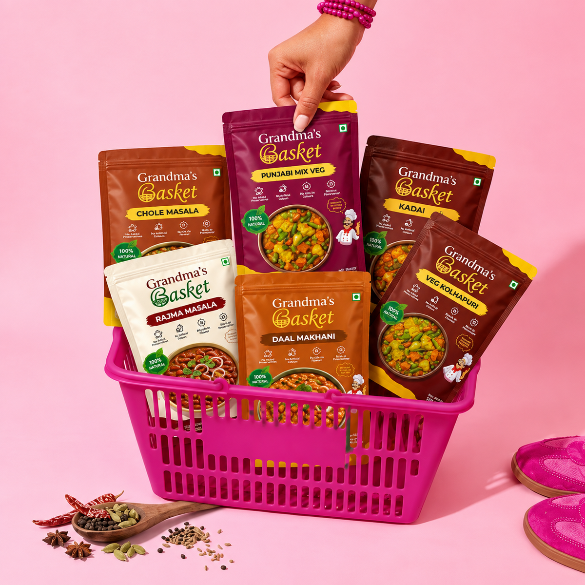 The Grand Desi Collection - Pack of 6